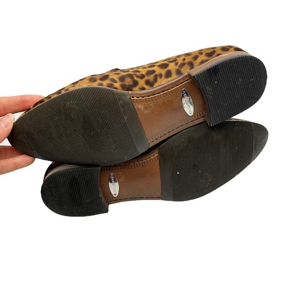 Sarah Flint Alysia x Gravati Leopard Calf Hair Loafers Flats 39 (US 8.5) - Picture 7 of 7